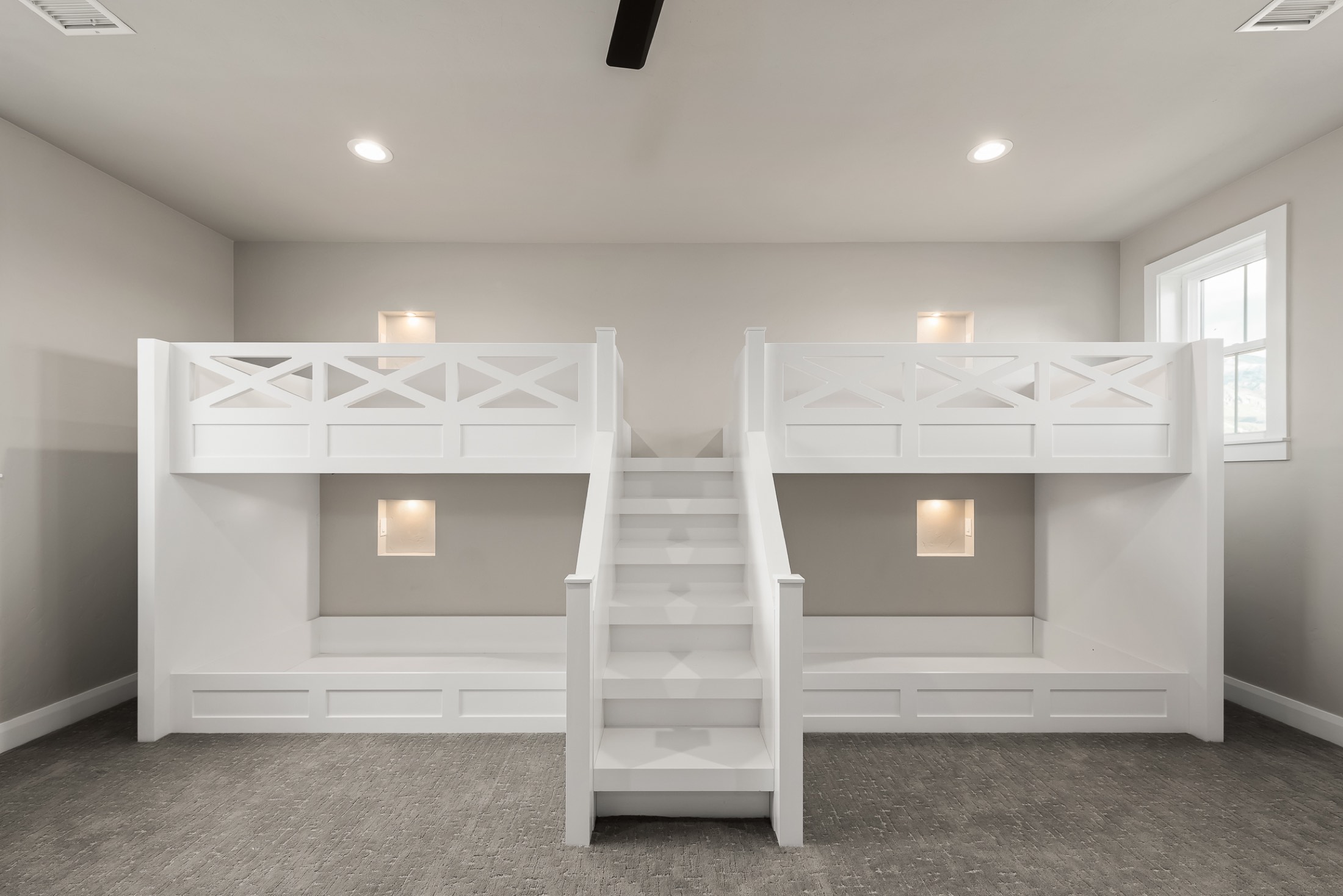 Custom bunk room built-ins