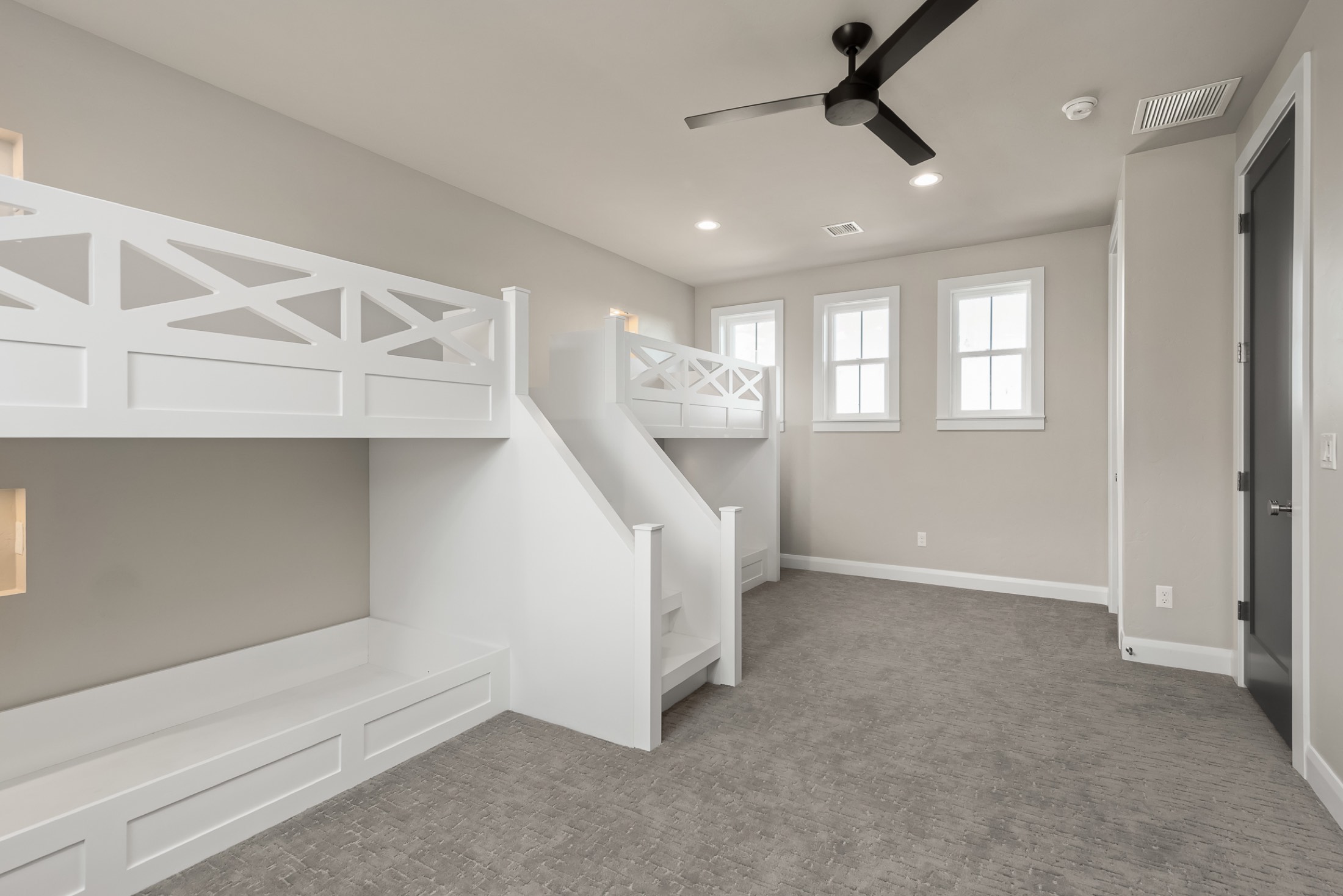 Bunk room stair and rail detail