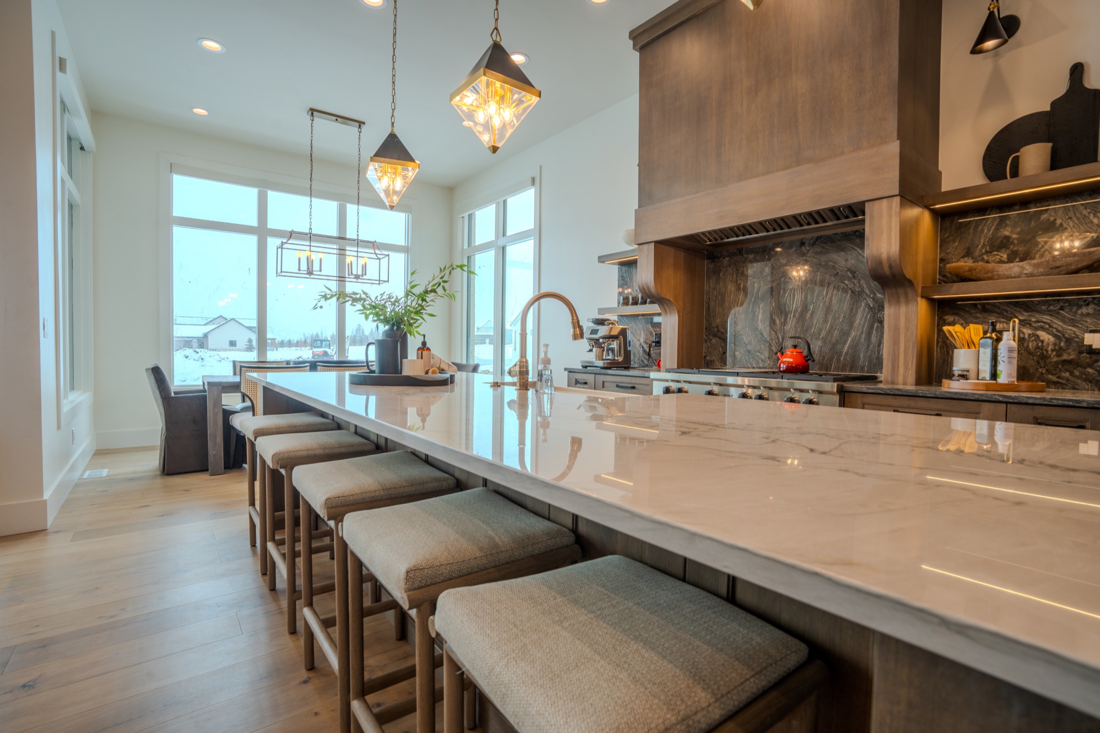 Custom kitchen by Timber Creek